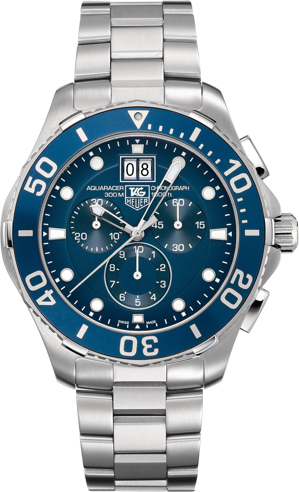TAG Heuer Watch Aquaracer Chronograph - Blue TAG Heuer Watch Aquaracer Chronograph - Blue