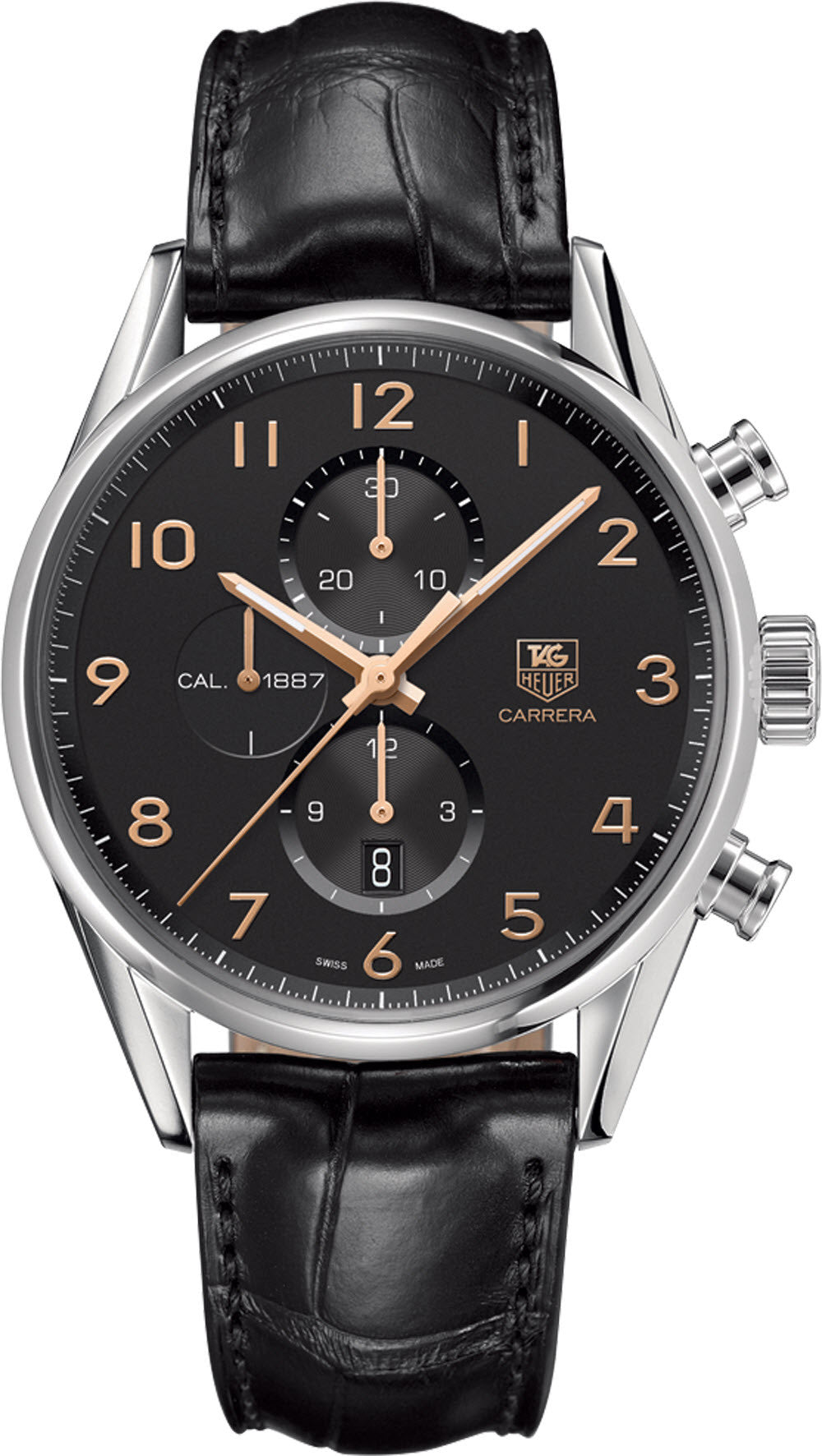 TAG Heuer Watch Carrera Chronograph - Black TAG Heuer Watch Carrera Chronograph - Black