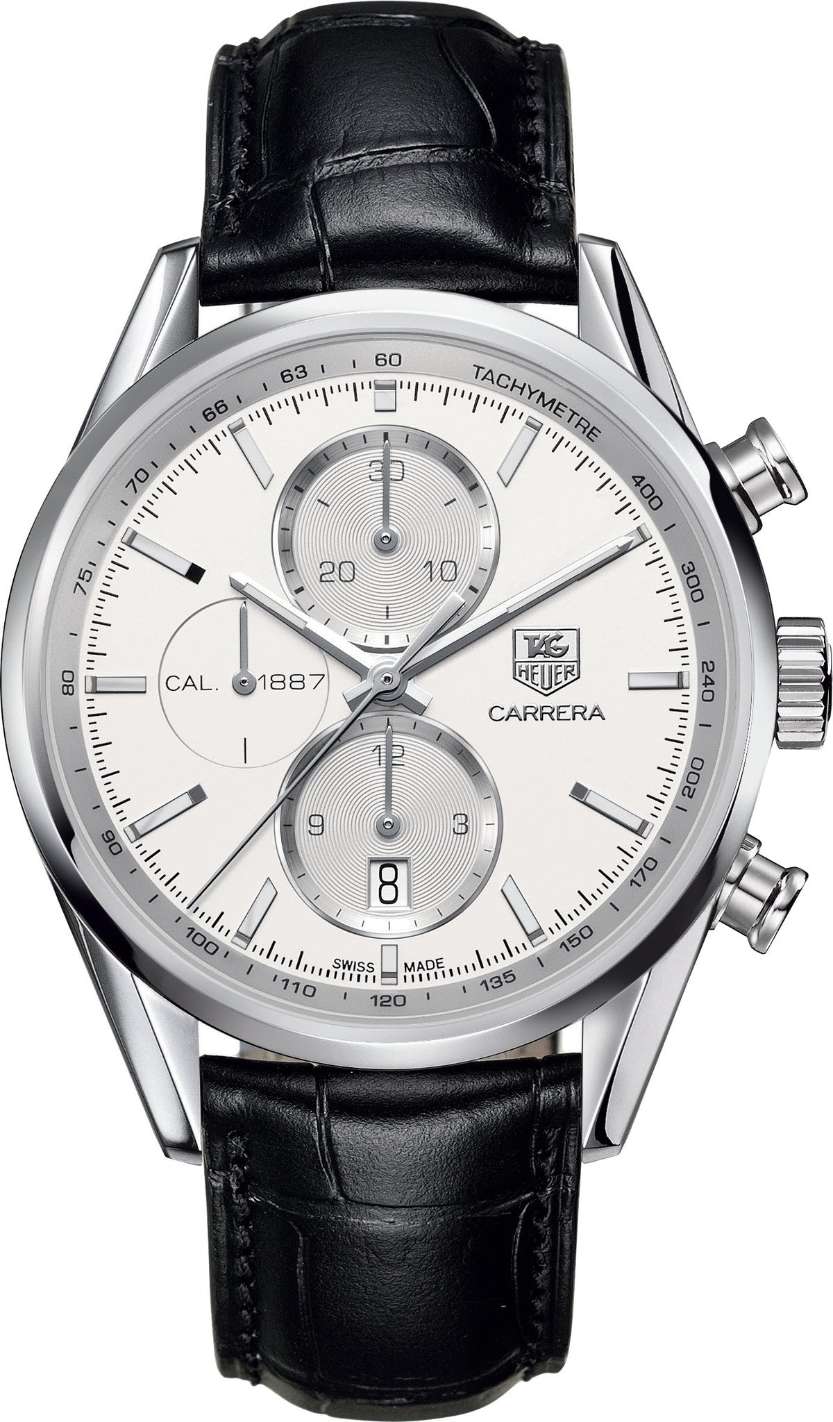 TAG Heuer Watch Carrera Chronograph - Silver TAG Heuer Watch Carrera Chronograph - Silver