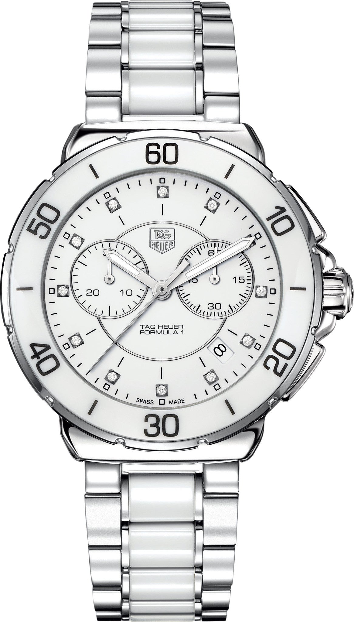 TAG Heuer Watch Formula 1 Chronograph - White TAG Heuer Watch Formula 1 Chronograph - White