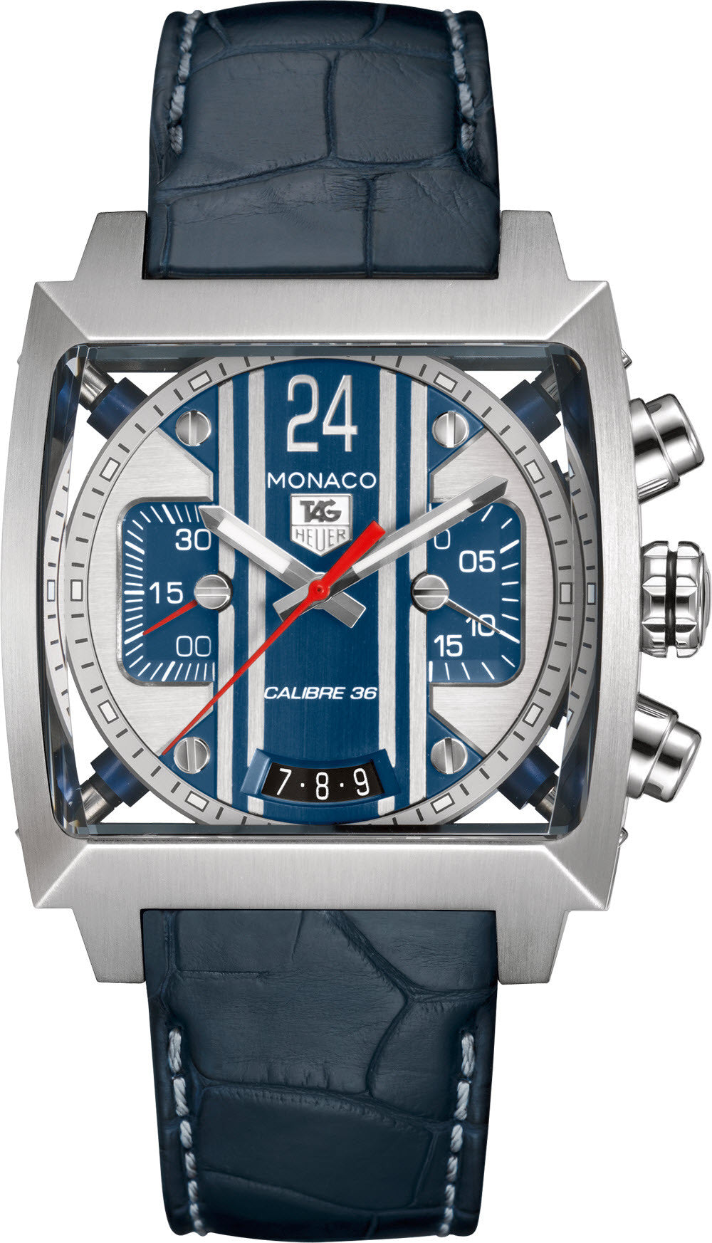 TAG Heuer Watch Monaco Chronograph - Grey TAG Heuer Watch Monaco Chronograph - Grey