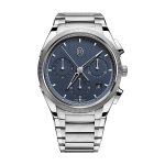 TONDA PF Chronograph Steel Platinum Milano Blue 42mm Mens Watch