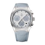 TONDA PF Sport Chronograph Steel Silver Arctic Grey COSC 42mm Mens Watch