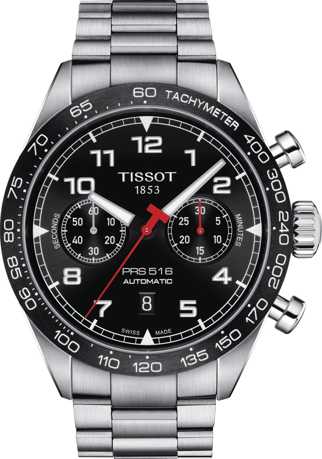 Tissot Watch PRS516 Automatic Chronograph - Black Tissot Watch PRS516 Automatic Chronograph - Black