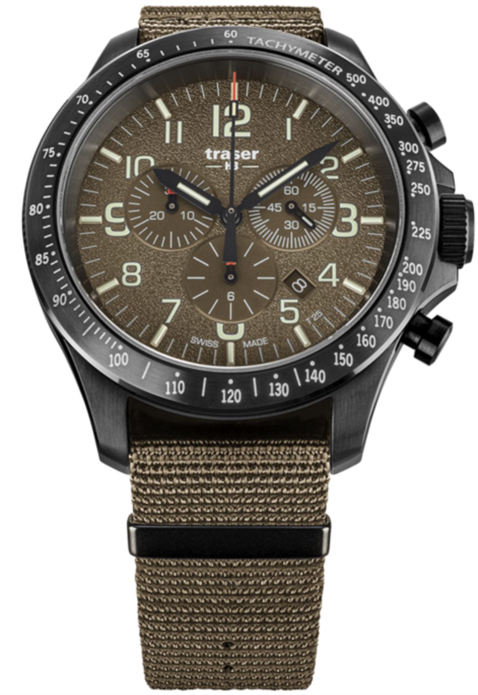 Traser H3 P67 Officer Pro Chronograph Khaki Traser H3 P67 Officer Pro Chronograph Khaki