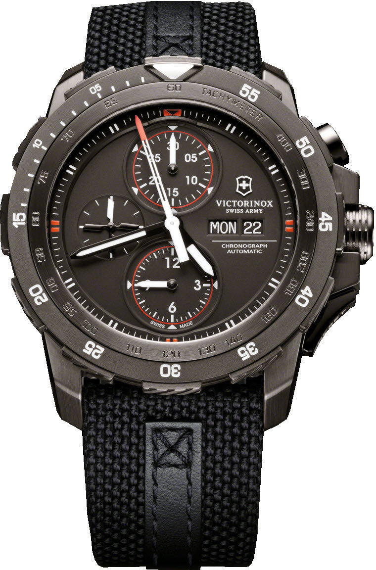 Victorinox Swiss Army Watch Alpnach Mechanical Chronograph Special Edition - Grey Victorinox Swiss Army Watch Alpnach Mechanical Chronograph Special Edition - Grey