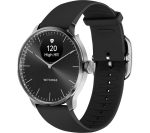 WITHINGS ScanWatch Light Hybrid Smart Watch – Black, 37 mm, Black