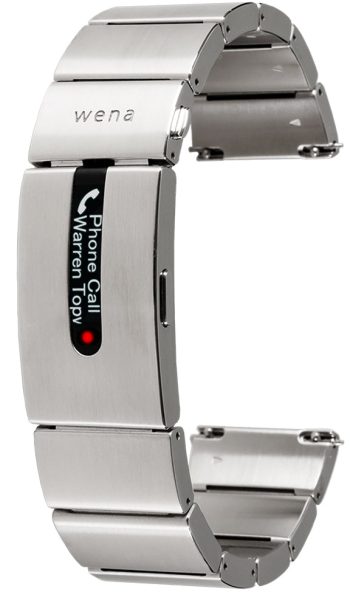 Wena By Sony Smart Watch Bracelet Pro Silver - Silver