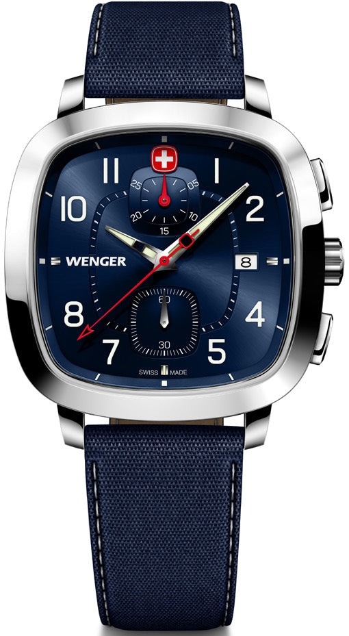 Wenger Vintage Sport Chrono Mens Wenger Vintage Sport Chrono Mens