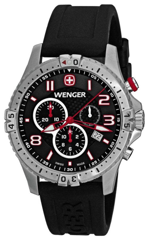 Wenger Watch Squadron Chronograph D - Black Wenger Watch Squadron Chronograph D - Black