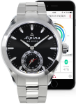 Alpina Horological Smartwatch Motion X Quartz D – Black