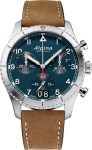 Alpina Startimer Pilot Quartz Chronograph Petroleum Blue Watch