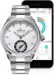 Alpina Watch Horological Smartwatch Motion X Quartz - Silver