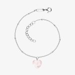 Angel Whisperer Heart Rose Quartz Bracelet ERB-HEART-RQ