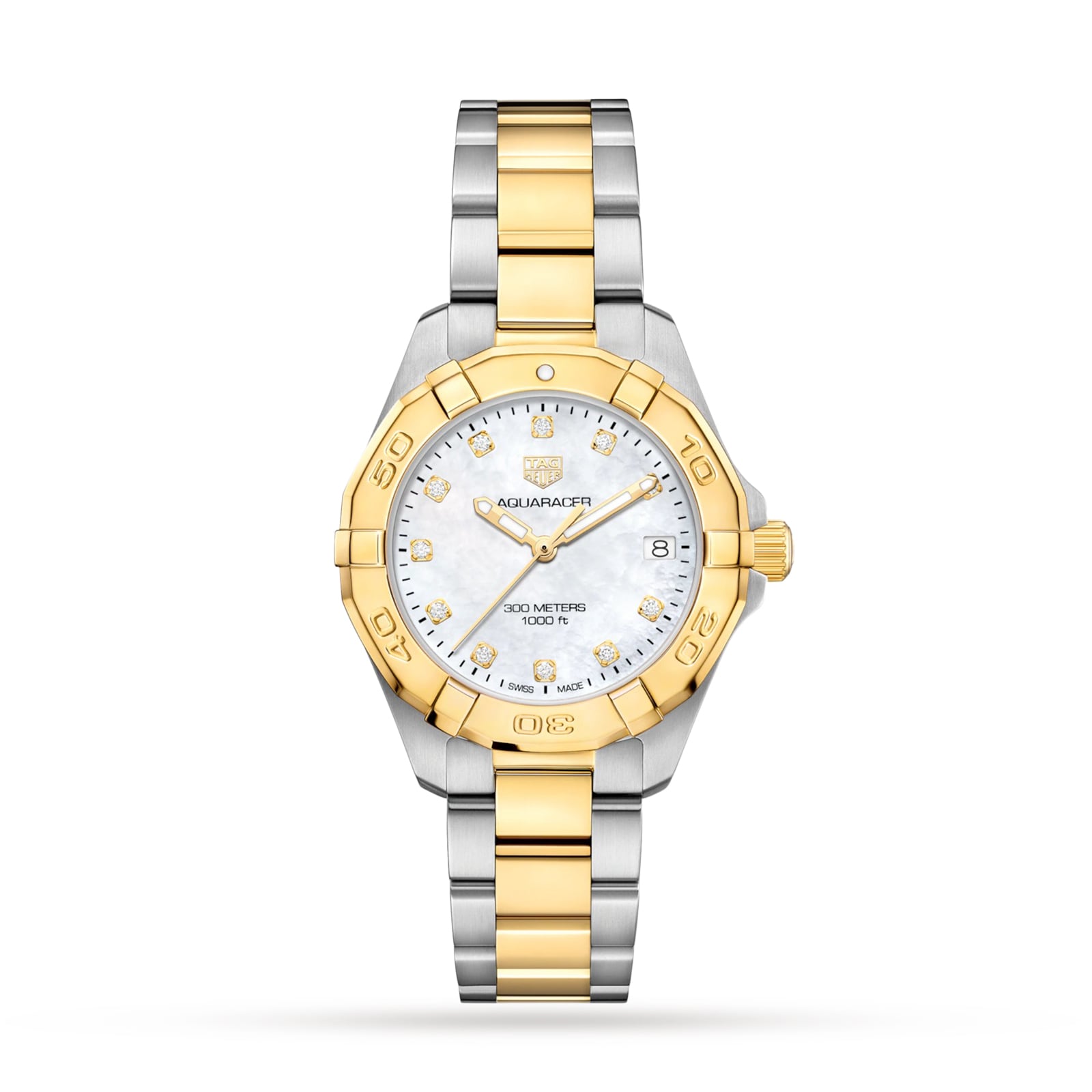 Aquaracer 300 Quartz 32mm Ladies Watch Diamond Dot Aquaracer 300 Quartz 32mm Ladies Watch Diamond Dot