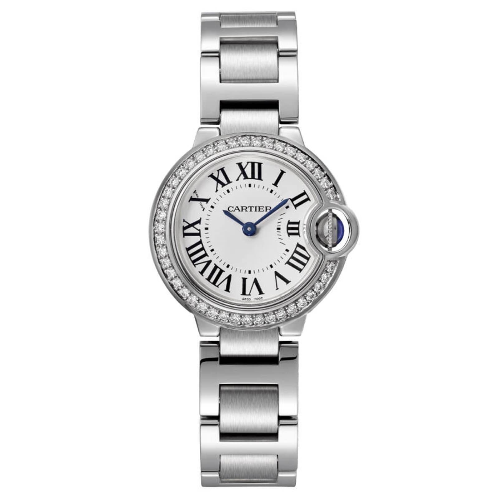 Ballon Bleu De Cartier Watch, 28mm, Quartz Movement Ballon Bleu De Cartier Watch, 28mm, Quartz Movement