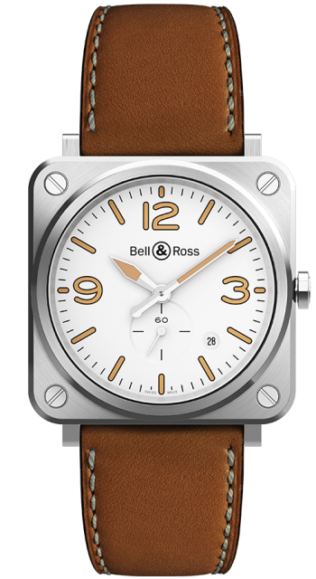 Bell & Ross Watch BRS Quartz White Heritage - White