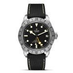 Black Bay Pro 39mm Steel Case Hybrid Rubber And Leather Strap