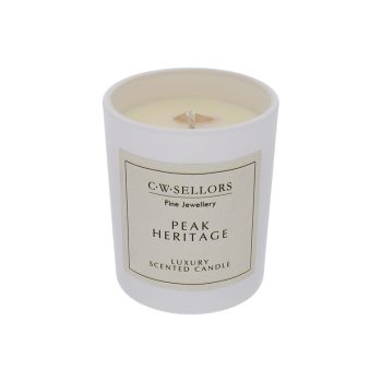 C W Sellors Peak Heritage Rose Quartz Candle