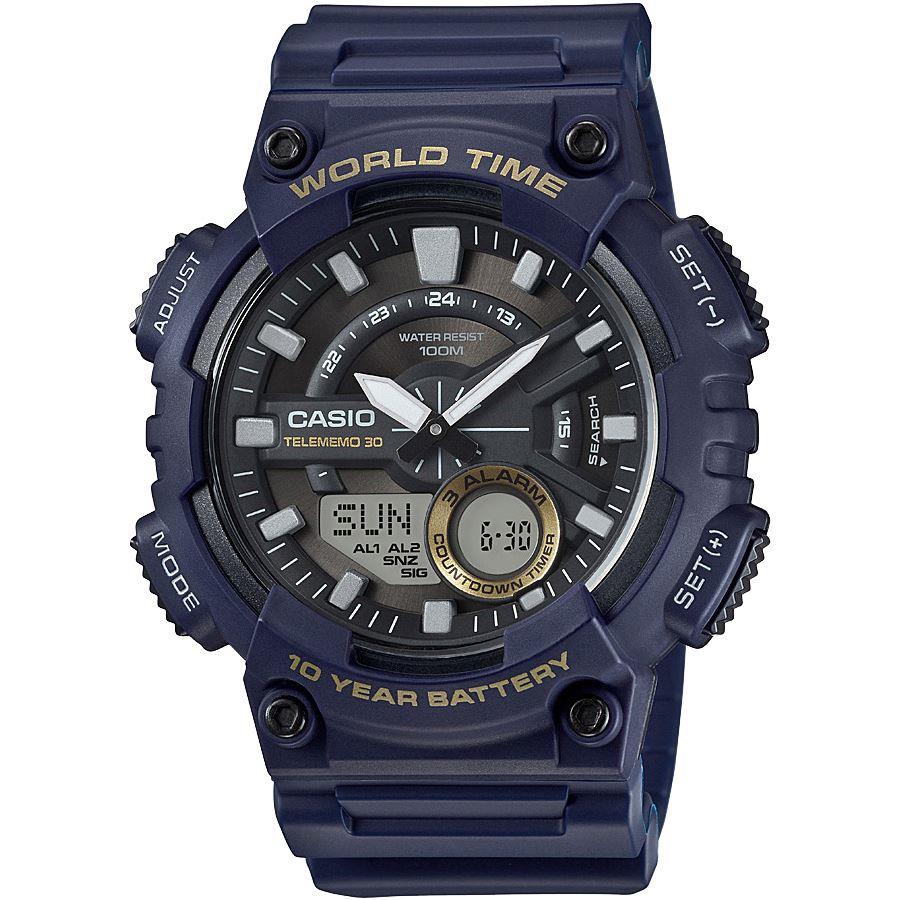 Casio AEQ-110W-2AVDF Analog-Digital Quartz Men's Watch Casio AEQ-110W-2AVDF Analog-Digital Quartz Men's Watch