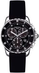 Certina Watch DS First Lady Ceramic Chrono Quartz - Black
