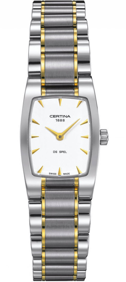 Certina Watch DS Mini Spel Lady Shape Quartz - White Certina Watch DS Mini Spel Lady Shape Quartz - White