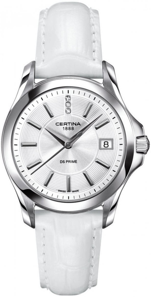 Certina Watch DS Prime Lady Round Quartz - Silver Certina Watch DS Prime Lady Round Quartz - Silver