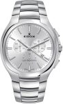 Edox Watch Les Bemonts Chrono Quartz - Silver