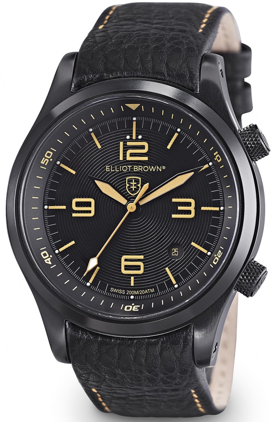 Elliot Brown Watch Canford Quartz - Black Elliot Brown Watch Canford Quartz - Black