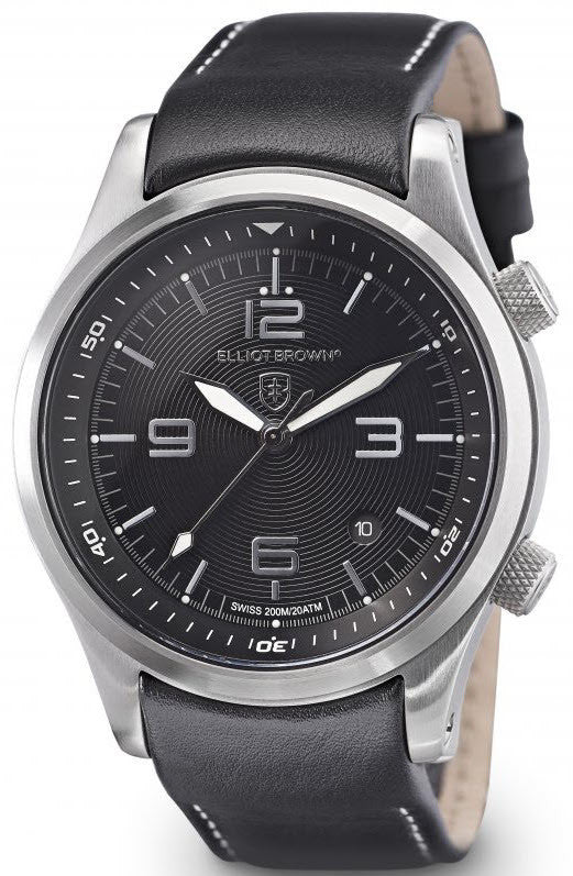 Elliot Brown Watch Canford Quartz - Black Elliot Brown Watch Canford Quartz - Black
