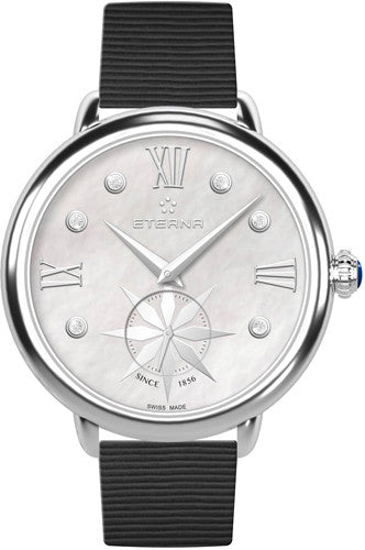 Eterna Watch Lady Eterna Quartz Small Second - White Eterna Watch Lady Eterna Quartz Small Second - White