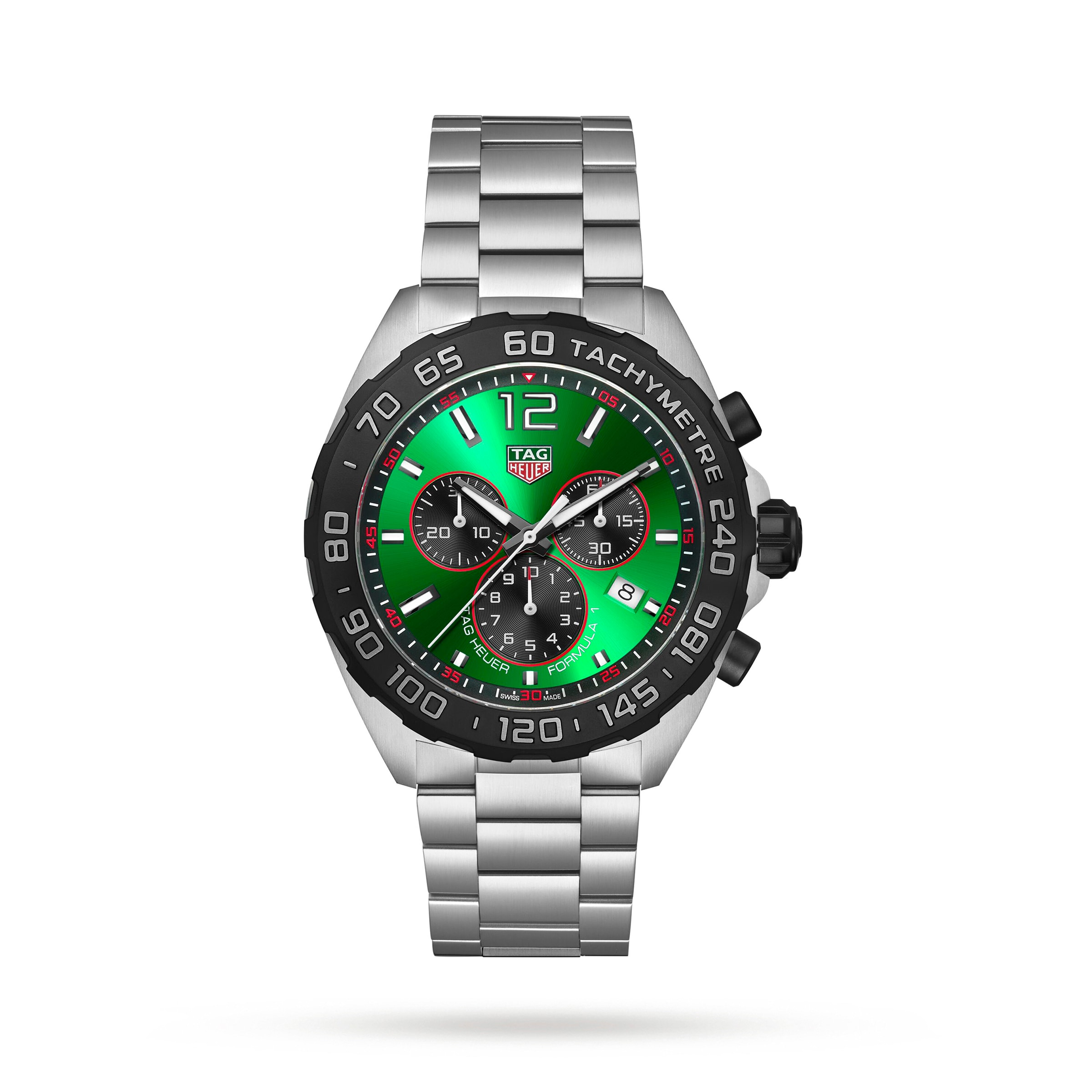 Formula 1 Quartz Chronograph 200M 43mm Mens Watch Green Formula 1 Quartz Chronograph 200M 43mm Mens Watch Green