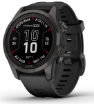 Garmin Fenix 7S Pro Sapphire Solar Carbon Grey Titanium Watch