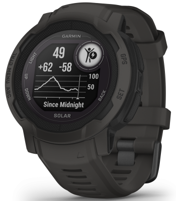 Garmin Instinct 2 Solar GPS Graphite Smartwatch Watch