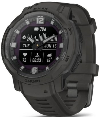 Garmin Instinct Crossover Solar Graphite Watch