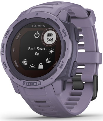 Garmin Watch Instinct Solar Orchid D - Black