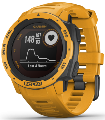 Garmin Watch Instinct Solar Sunburst - Black