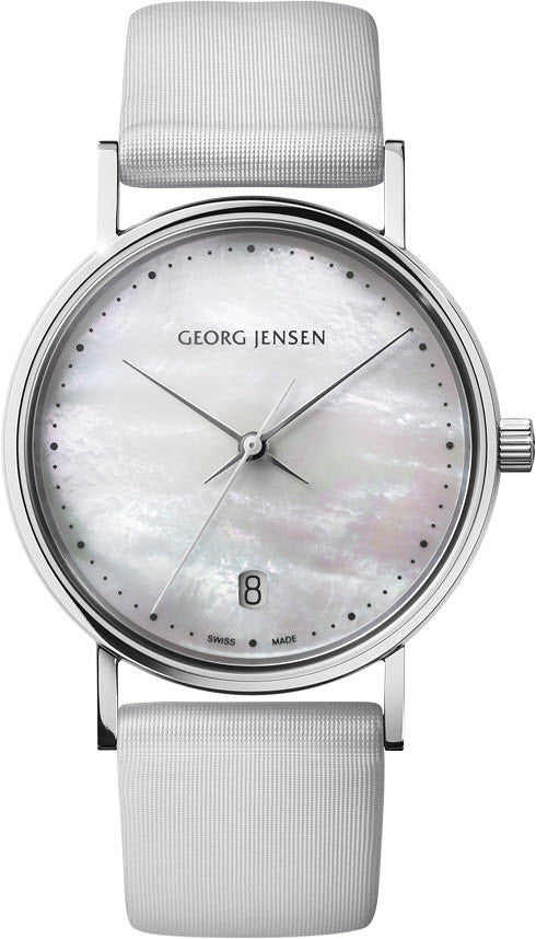 Georg Jensen Watch Koppel 32mm Quartz - White Georg Jensen Watch Koppel 32mm Quartz - White
