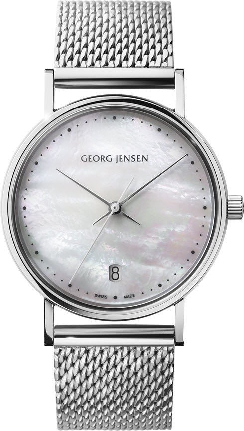 Georg Jensen Watch Koppel 32mm Quartz - White Georg Jensen Watch Koppel 32mm Quartz - White