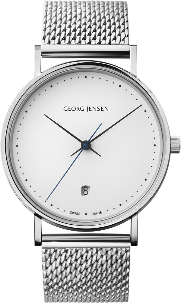 Georg Jensen Watch Koppel 38mm Quartz - White Georg Jensen Watch Koppel 38mm Quartz - White