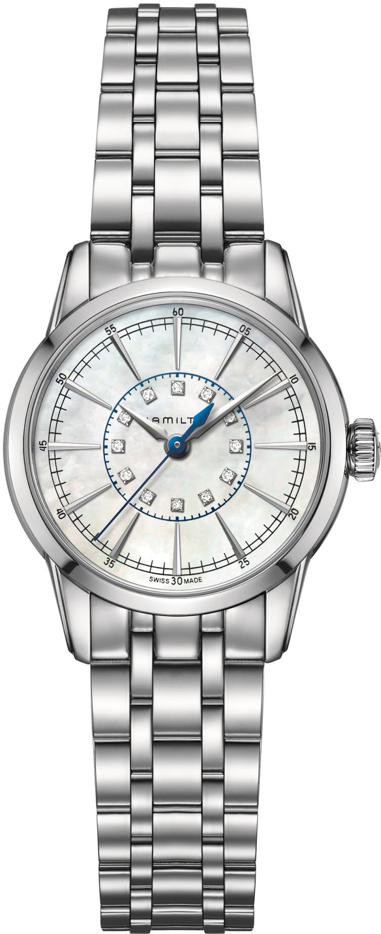 Hamilton Watch American Classic Rail Road Lady Quartz - White Hamilton Watch American Classic Rail Road Lady Quartz - White
