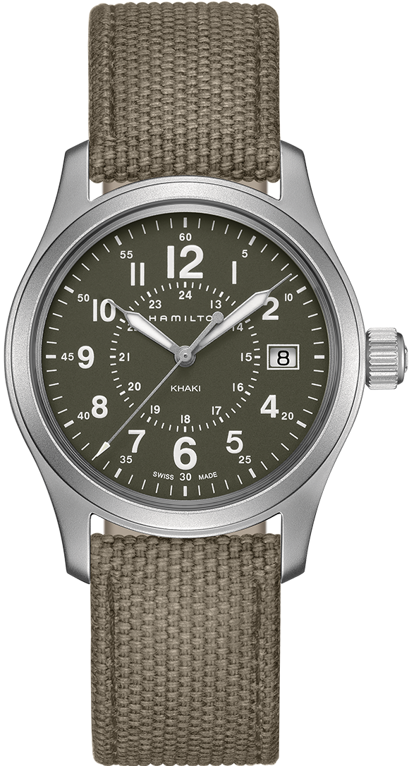 Hamilton Watch Khaki Field Quartz - Green Hamilton Watch Khaki Field Quartz - Green
