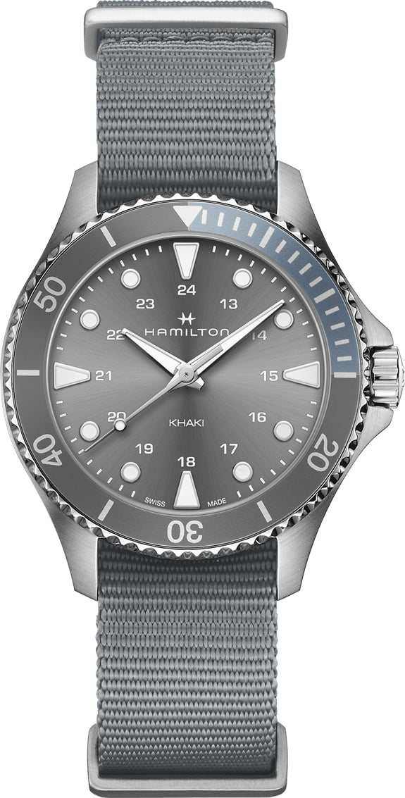 Hamilton Watch Khaki Navy Scuba Quartz - Grey Hamilton Watch Khaki Navy Scuba Quartz - Grey