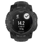 Instinct 3 Solar Tactical Edition 50mm Unisex Smart Watch Black