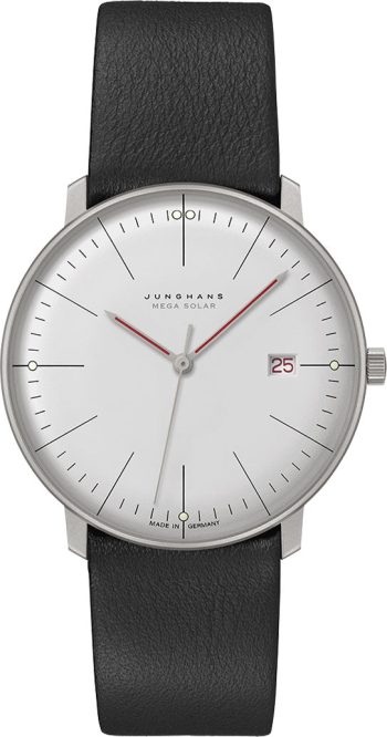 Junghans Max Bill Mega Solar Bauhaus Watch