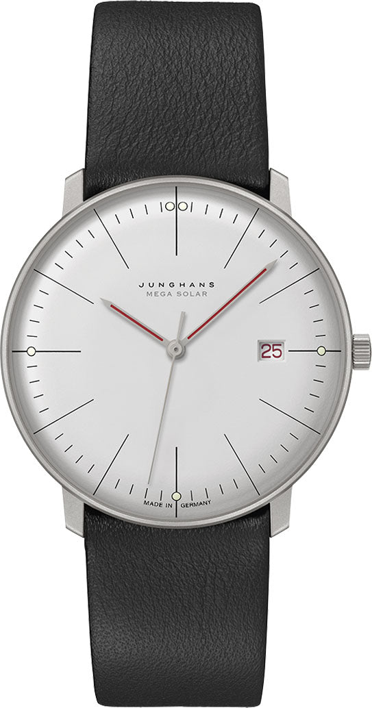 Junghans Max Bill Mega Solar Bauhaus Watch Junghans Max Bill Mega Solar Bauhaus Watch