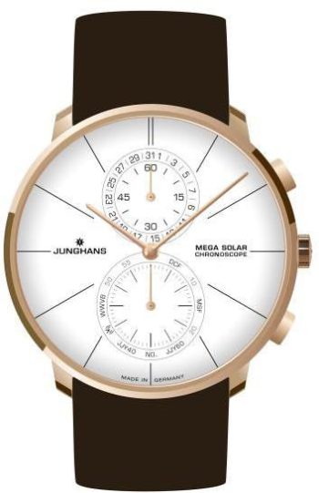 Junghans Meister Fein Chronoscope Mega Solar Watch