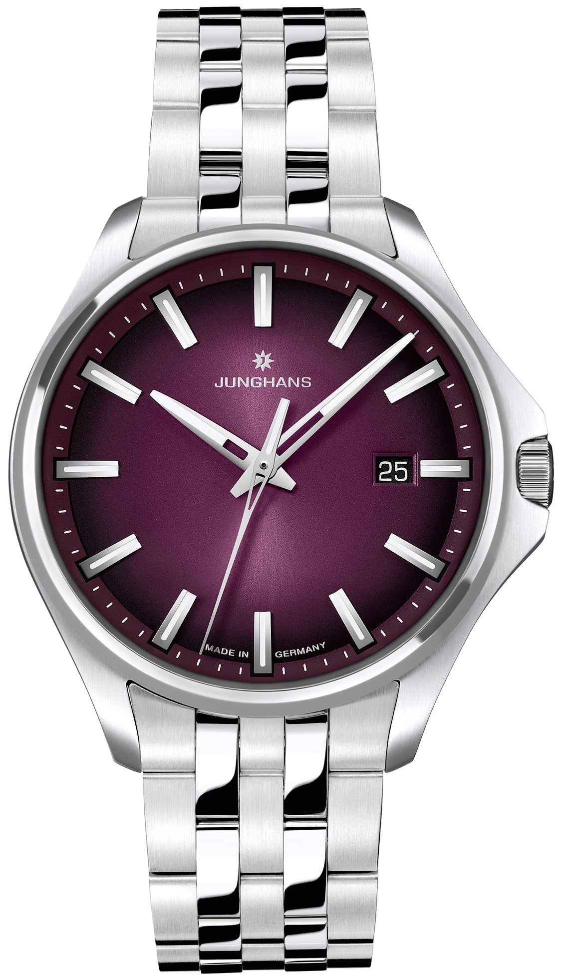 Junghans Meister S 35mm Quartz Purple Watch Junghans Meister S 35mm Quartz Purple Watch