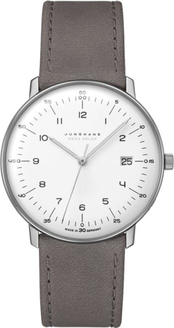 Junghans Watch Max Bill MEGA Solar D - White