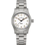 Khaki Field Quartz 33mm Unisex Watch White